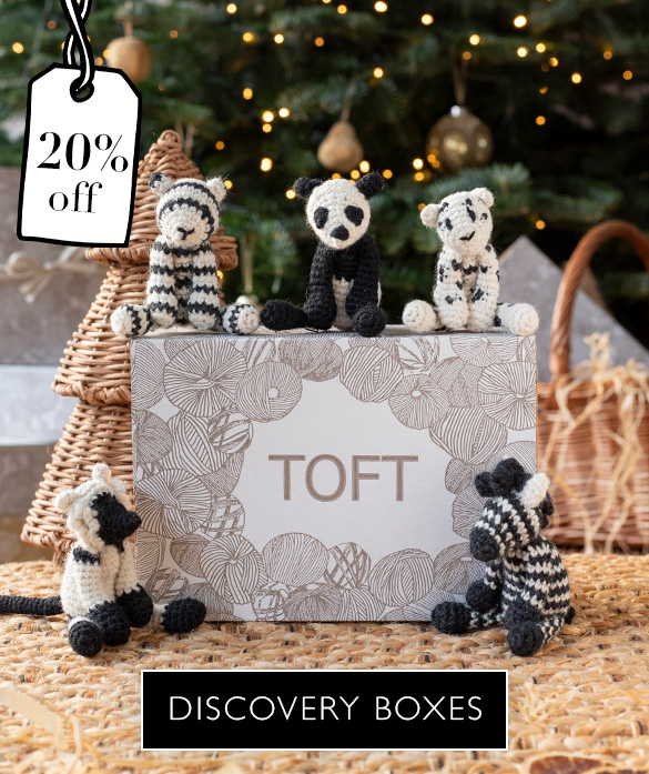 Discovery boxes sale toft gift wool patterns mini animals